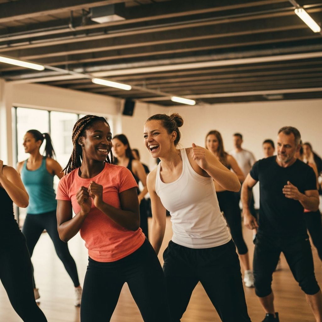 رقص اللياقة والعافية
