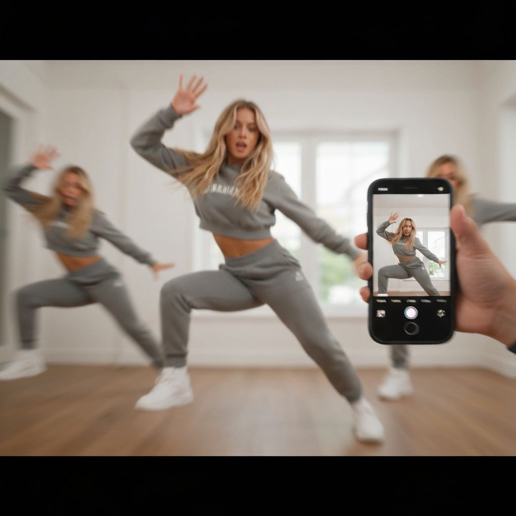 الترندات الفيروسية والرقص الرقمي